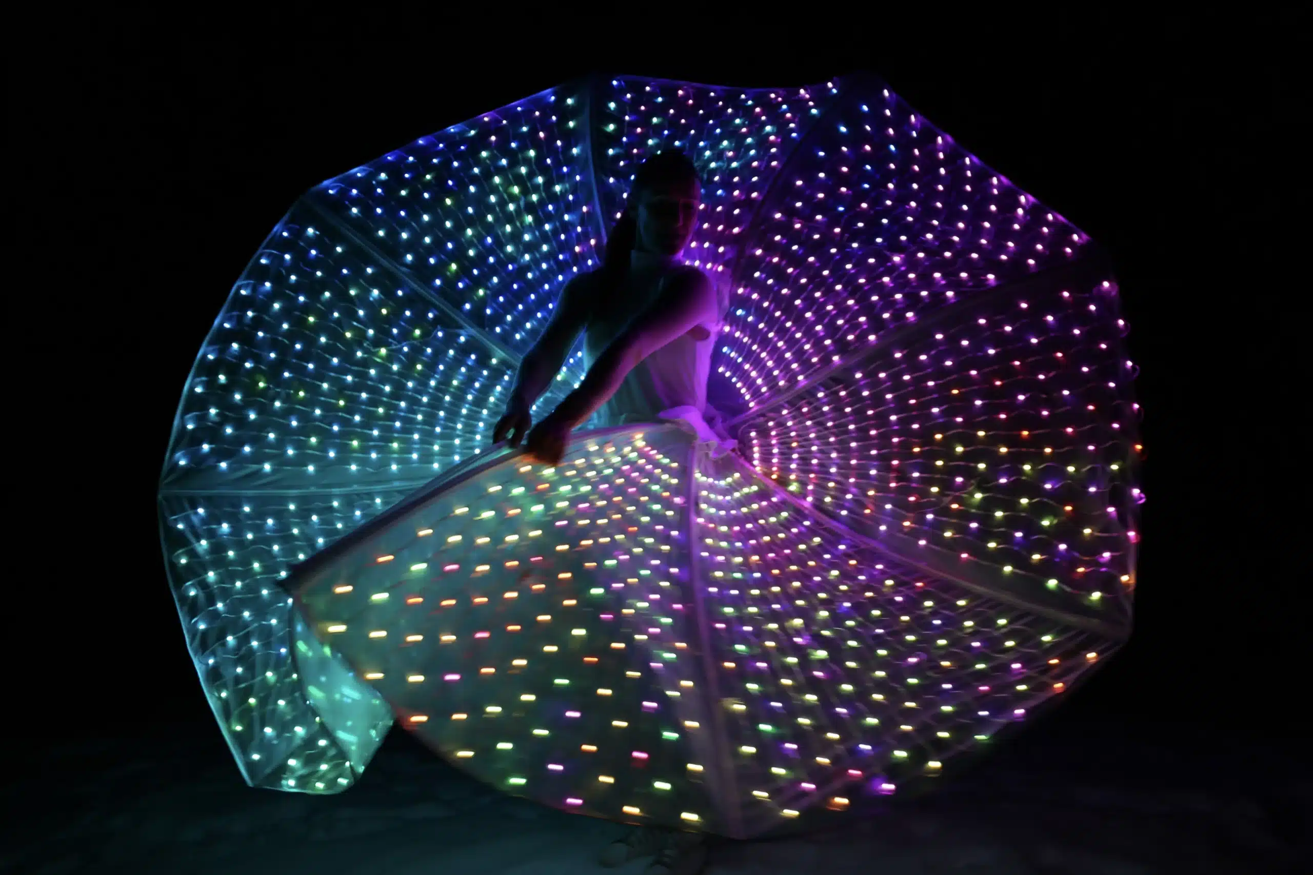 Spectacle lumineux Show LED Performance visuelle