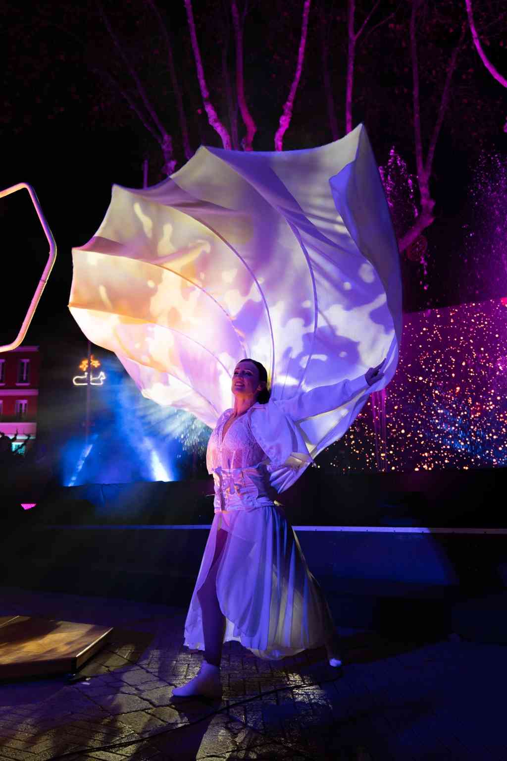 Prestation artistique cote d'azur Peacock Spectacle Côte d'Azur Artiste Cannes Artiste Nice Artiste Côte d'Azur
